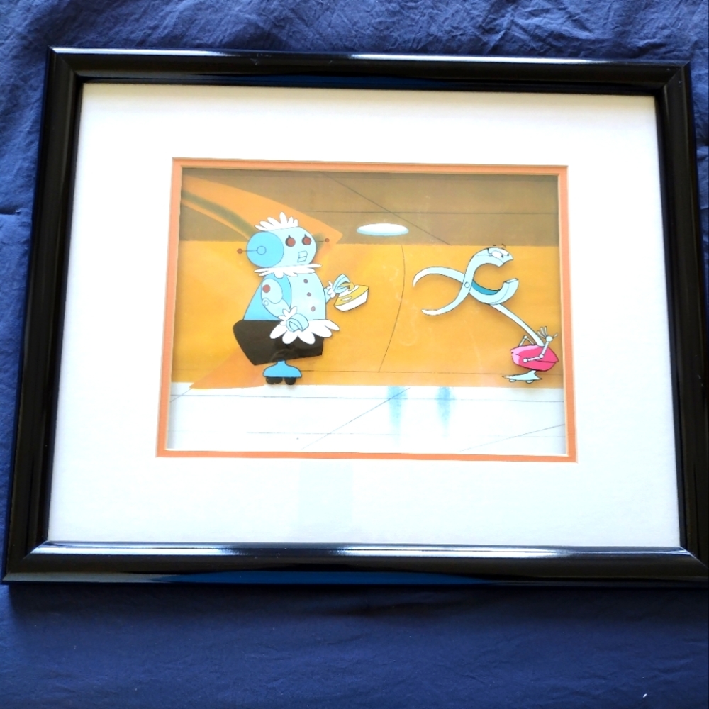 Limited Edition Lithograph of Jetsons Robot Rosie 3D 20 x 16